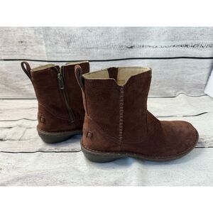 UGG Brown Suede Ankle Booties